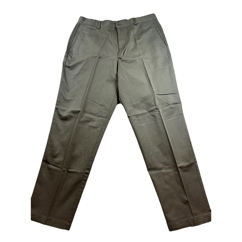 DOCKERS Woman's Khaki‎ Pants 16M Petite Flat Front Tapered Leg Cotton NEW NWT